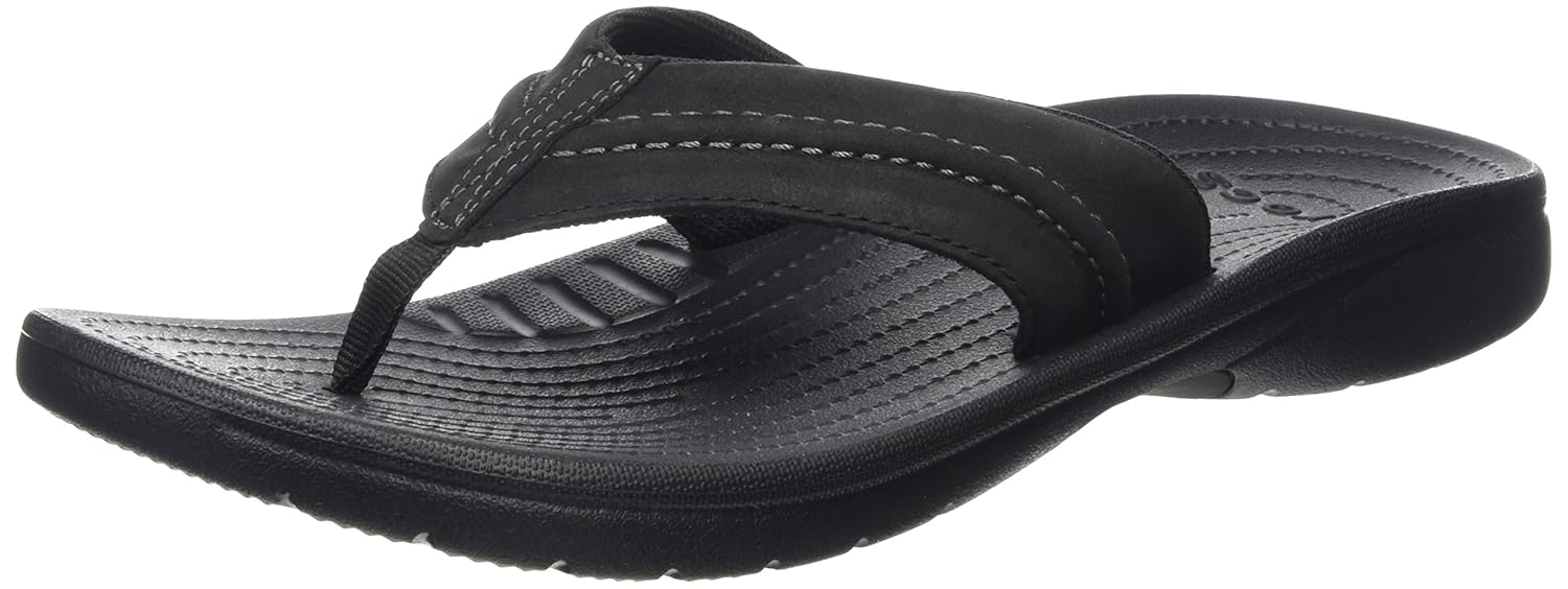 crocs sandals leather