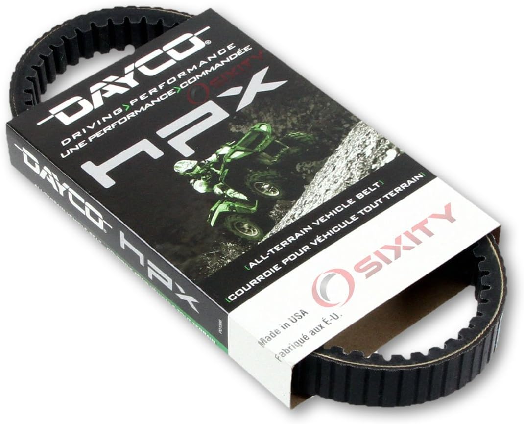 2002-2003 for Kawasaki KVF650 Prairie 4x4 Drive Belt Dayco HPX ATV OEM Upgrade Replacement Transmission Belts