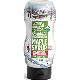 Butternut Mountain Farm 100% Pure Organic Maple Syrup From Vermont, Grade A (Prev. Grade B), Dark Color, Robust Taste, All Na