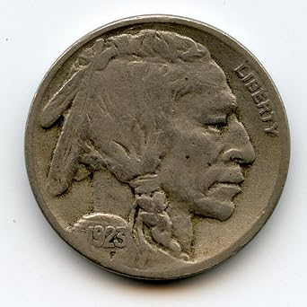1923 S Indian Head Buffalo Nickel F Vf At Amazon S Collectible Coins Store