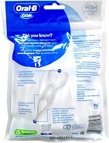 Oral-B Glide Floss Picks 1Pack – Shred Resistant, Tension Control, Dentist view 2