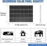 ECO-WORTHY 1700W 24V Solar Power System 10x 170W Panels 3000W Inverter 60A MPPT view 4