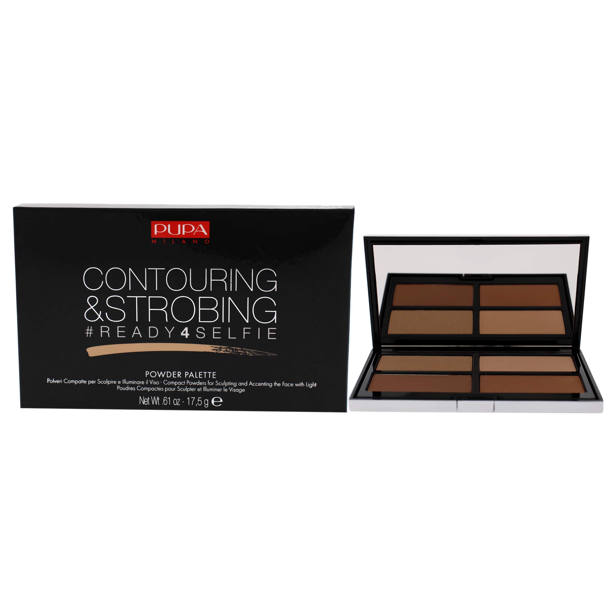 Pupa - contouring and Strobing Medium Skin Palette