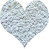 3000Pcs Flat Round Polymer Beads Vinyl Heishi Bead Polymer Clay Beads for Jewelry Making Necklace Bracelet Earrings(01-White)