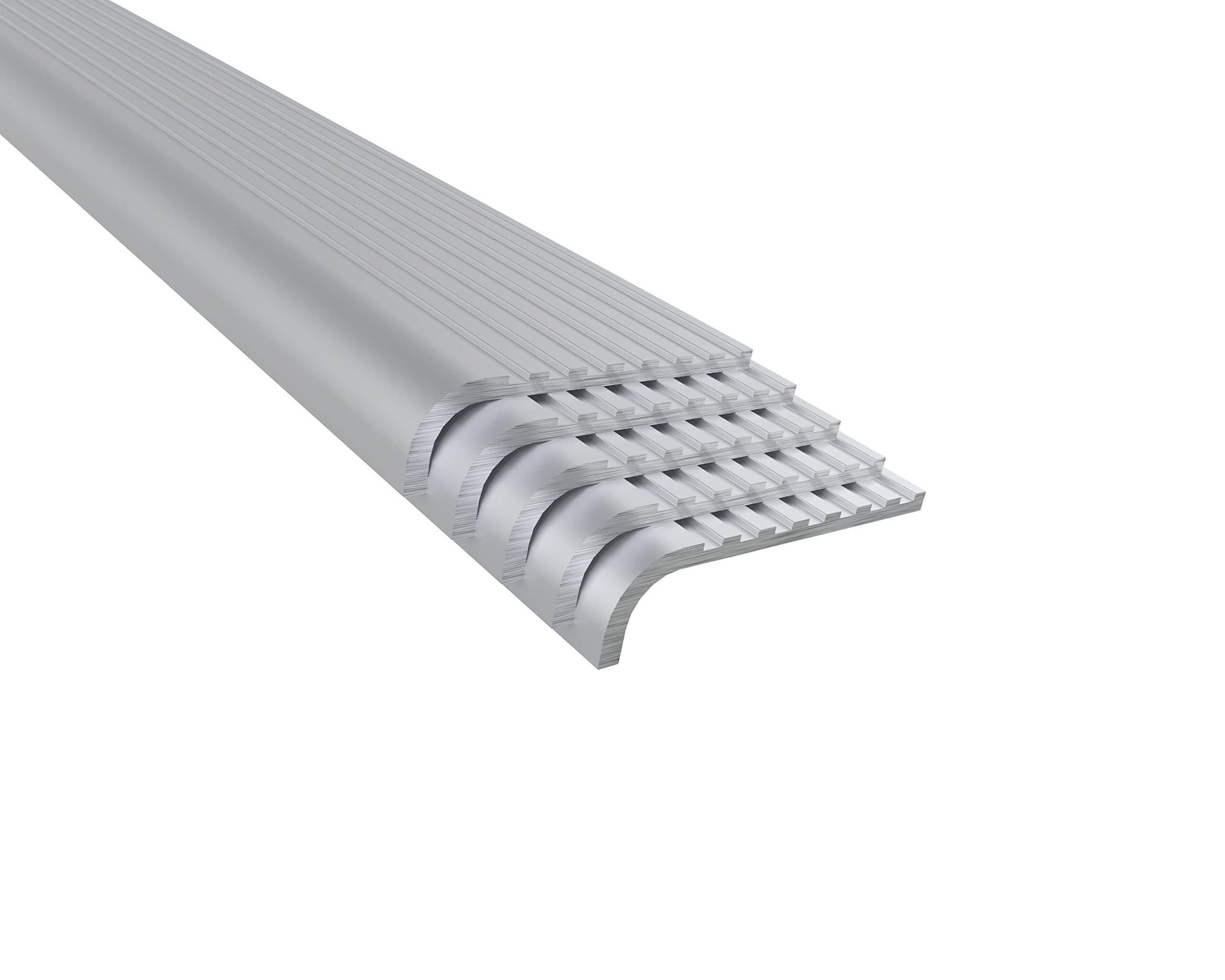 STORMGUARD 04AM0281000A Tread Plate, Alum, 1 m, Set of 5 Piece