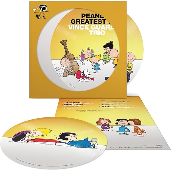 Peanuts Greatest Hits(ピクチャー仕様/アナログレコード) Vince Guaraldi Trio - Peanuts Greatest Hits[Picture Disc LP