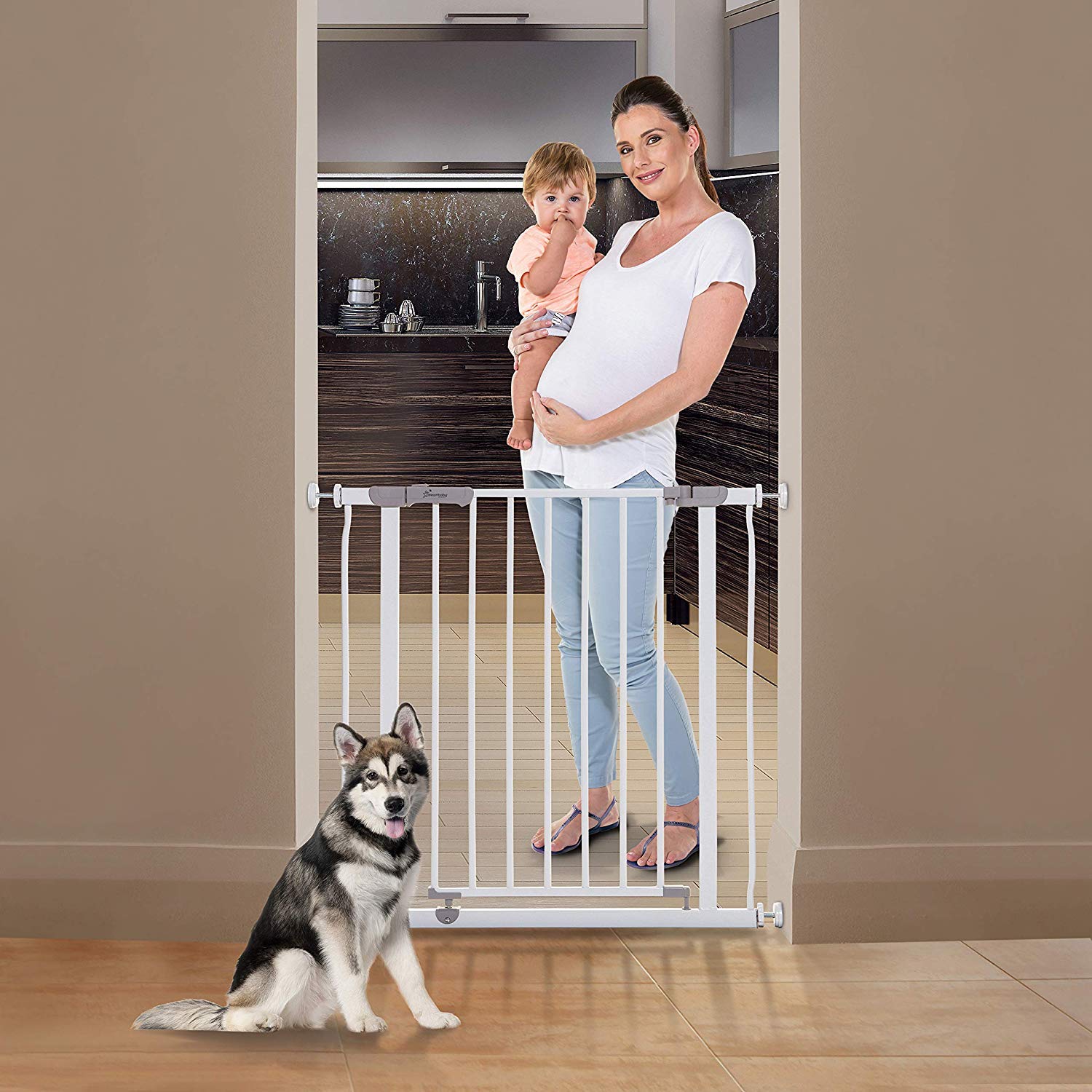 slim fit stair gate