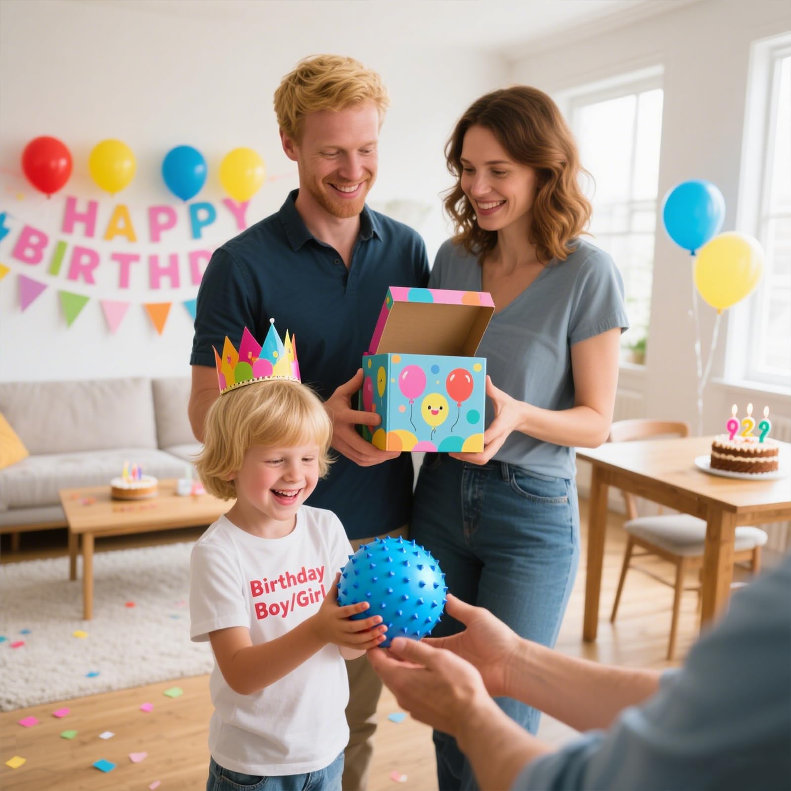 LOVEINUSA 12 Pack Bouncy Ball Knobby Massage Ball, 5