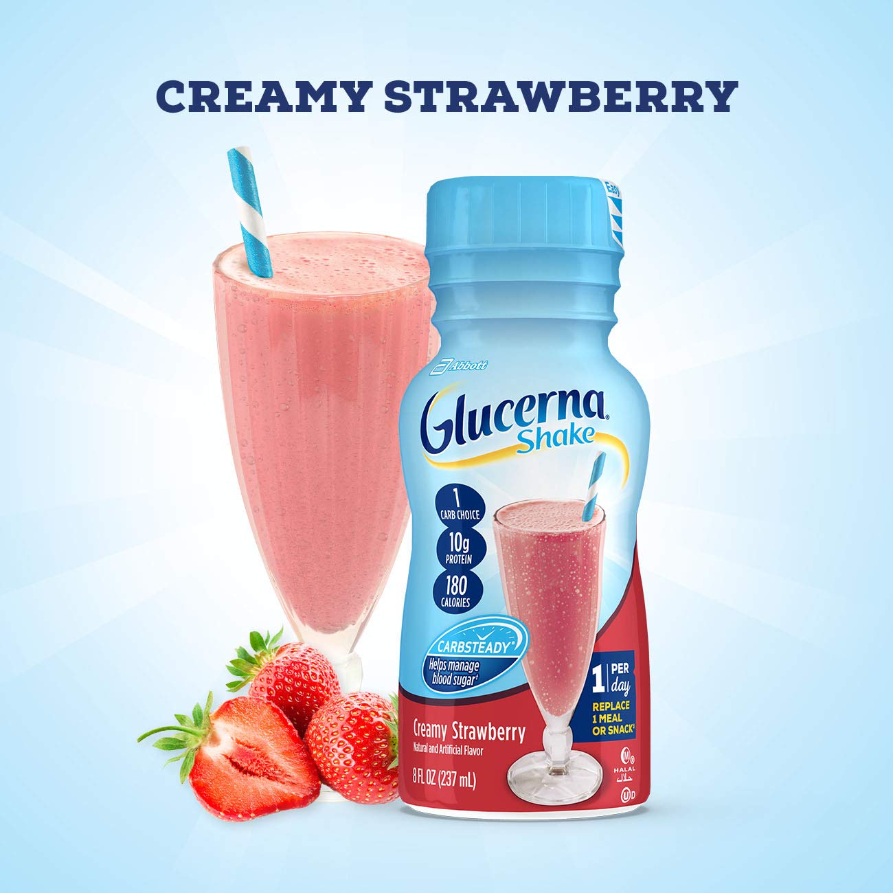 Glucerna, Diabetes Nutritional Shake, To Help Manage Blood Sugar