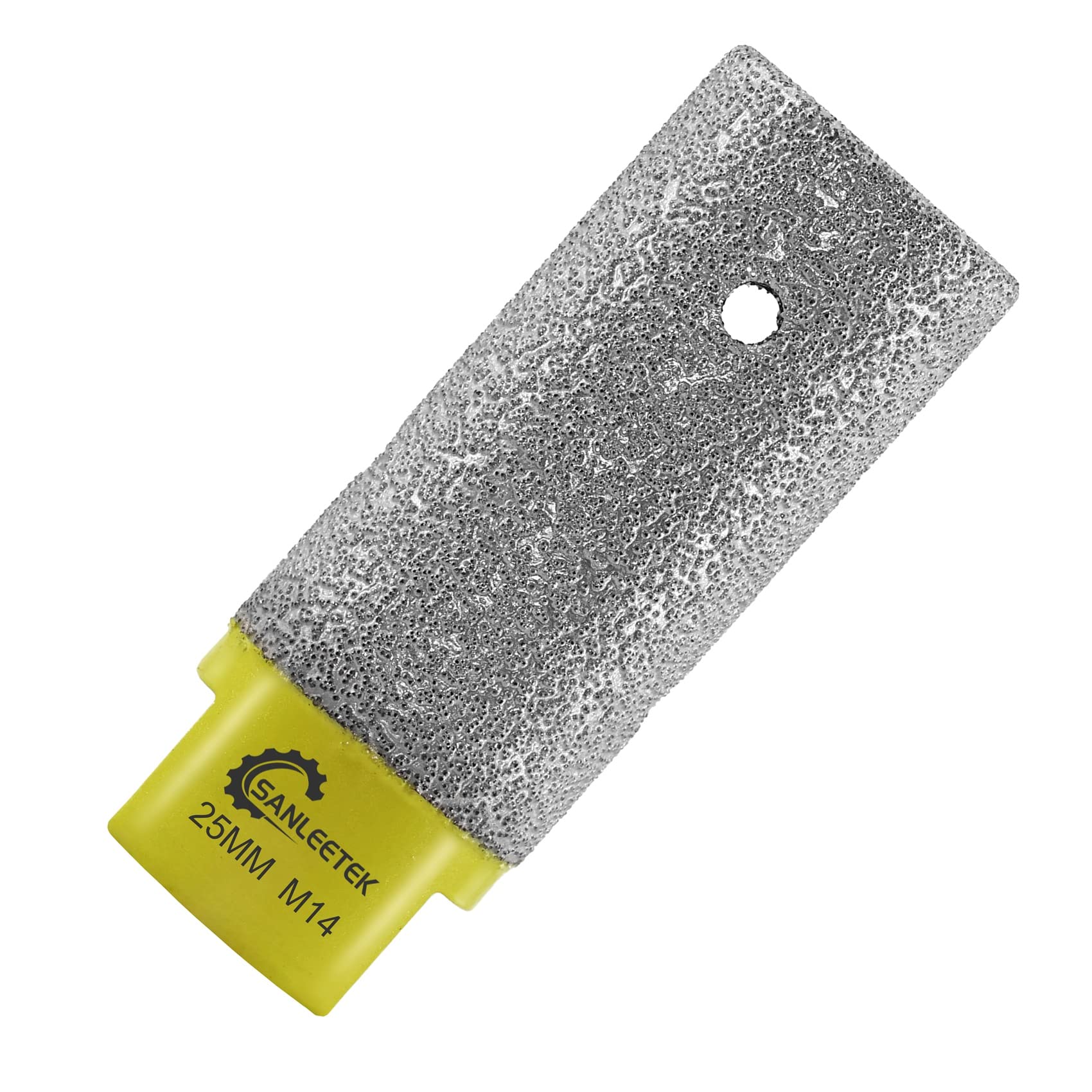 Diamond Finger Milling Bits 25mm SANLEETEK Tile Bits for Existing Holes Enlarging Shaping Trimming in Tile Porcelain Marble Granite Ceramic Artificial Stone M14 Thread — image 1