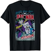 DC Comics Batman and Joker Comic Cover T-Shirt Small