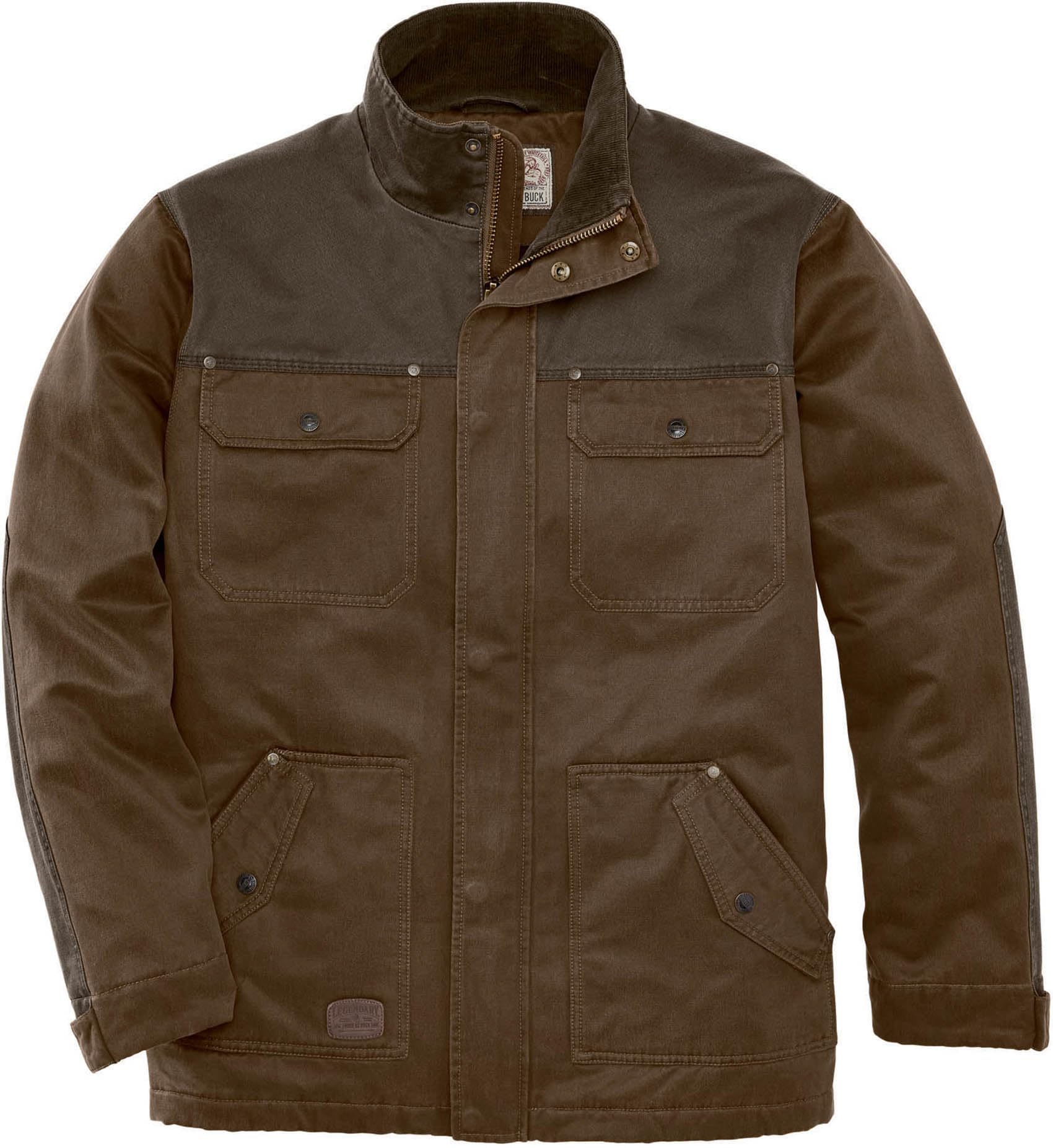 Legendary Whitetails mens Barn Chore Coat Vintage Work Jacket Waxed Cotton Water Resistant