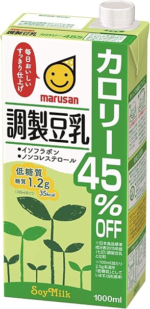 Amazon マルサン 調製豆乳 カロリー45 オフ 1l 6本 マルサン 食品 飲料 お酒 通販