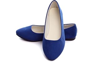 Dear Time Women Block Heel PU Pointed Toe Pumps Shoes