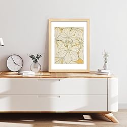 LaVie Home 18x24 Picture Frame Beige Oak Wood