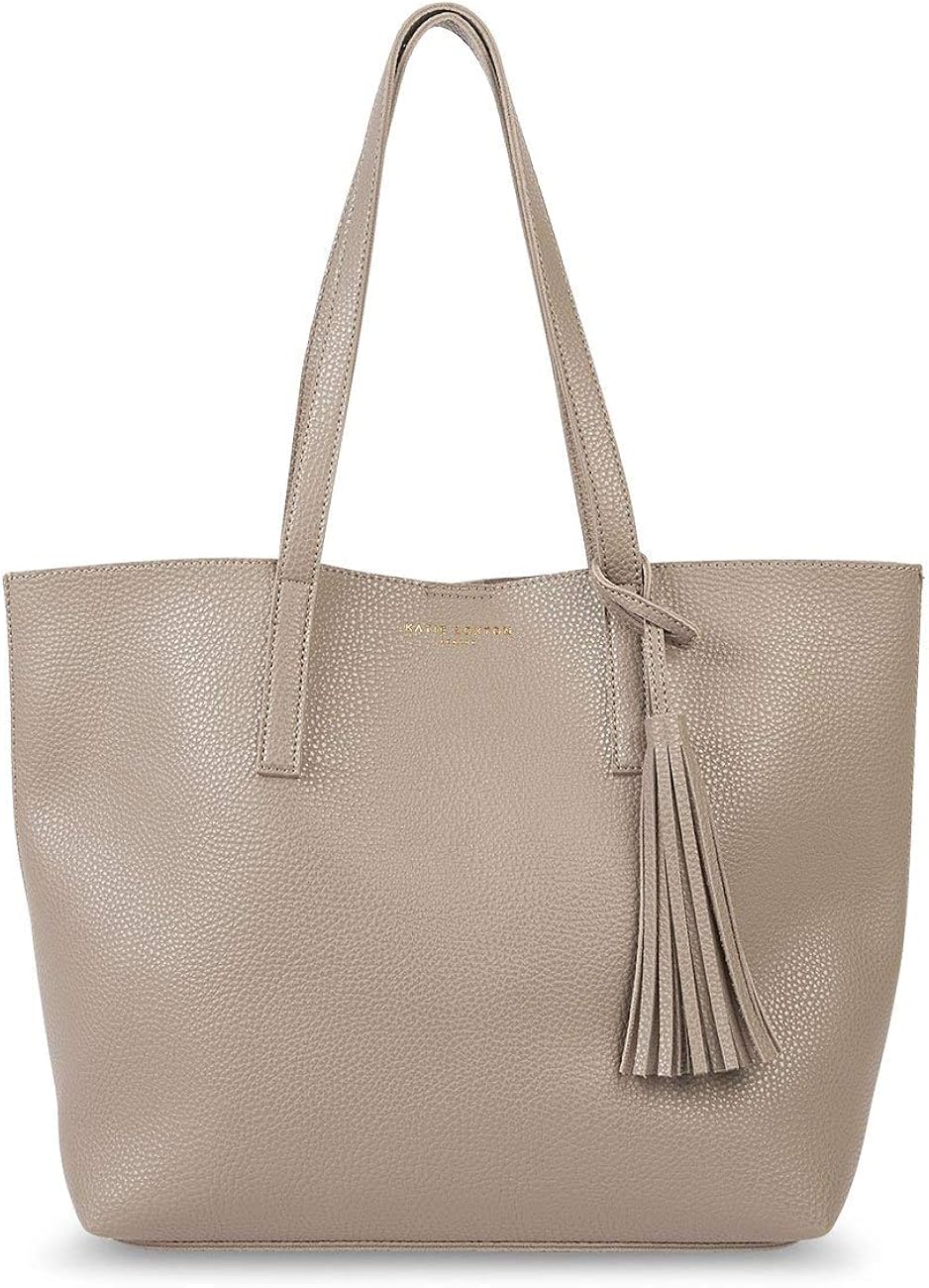 Katie Loxton Tavi Tassel Womens Large Vegan Leather Shoulder Tote