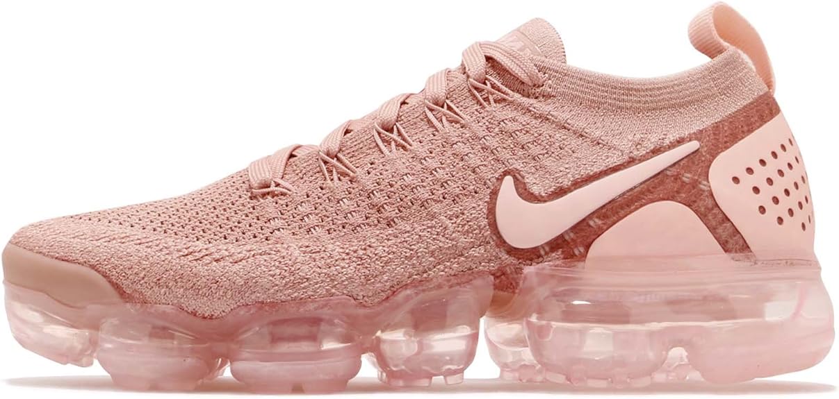 Amazon.com | Nike Women's WMNS Air Vapormax Flyknit 2, Rust Pink/Storm Pink-Pink Tint, 8 US 
