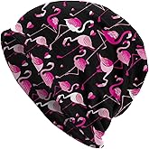 Butterfly Pattern Beanie Chemo Hat Cancer Headwear Knitted Hats Baggy Slouchy Scarf Cap for Adults Women Men