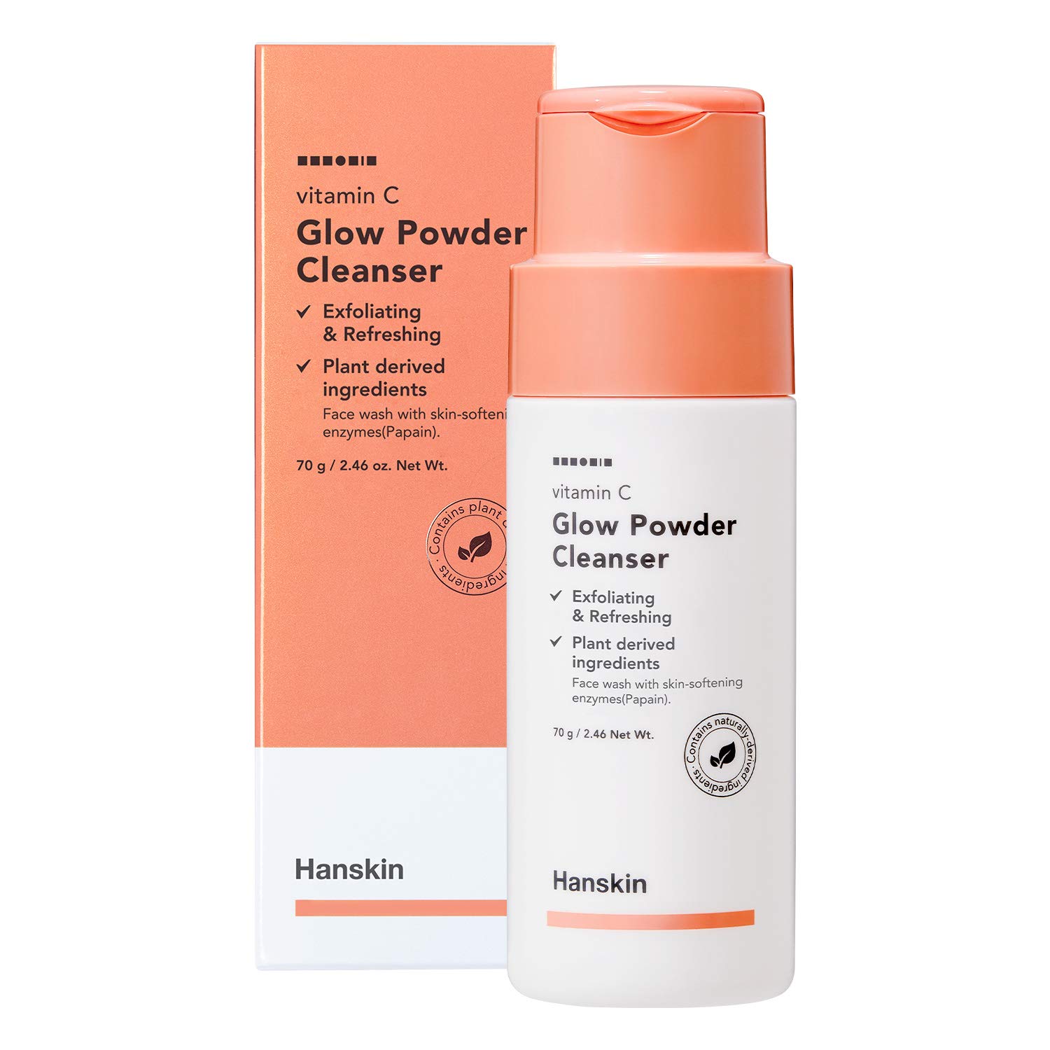 vitamin c powder face wash