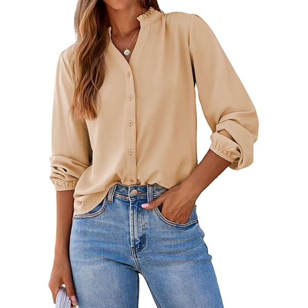 Clacive-blusa Ajustada De Manga Larga Para Mujer, Camisa Corta Con Solapa, Ropa De Calle, Color Blanco, Otoño, 2022 - AliExprs 200000345