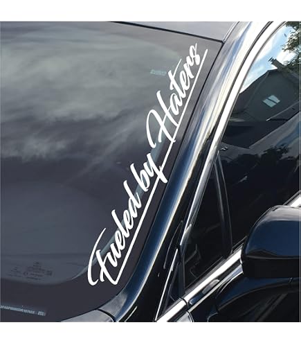 Funny Car Window Decal 