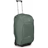 Osprey Sojourn 25"/60L Wheeled Travel Backpack with Harness, Green OS | rolling backpack, wheeled travel pack, carry on luggage, travel bag, wheeled luggage, rolling travel, Green color, OS size