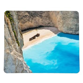 Alfombrilla De Raton Playa De Navagio Zakynthos Grecia Amazon