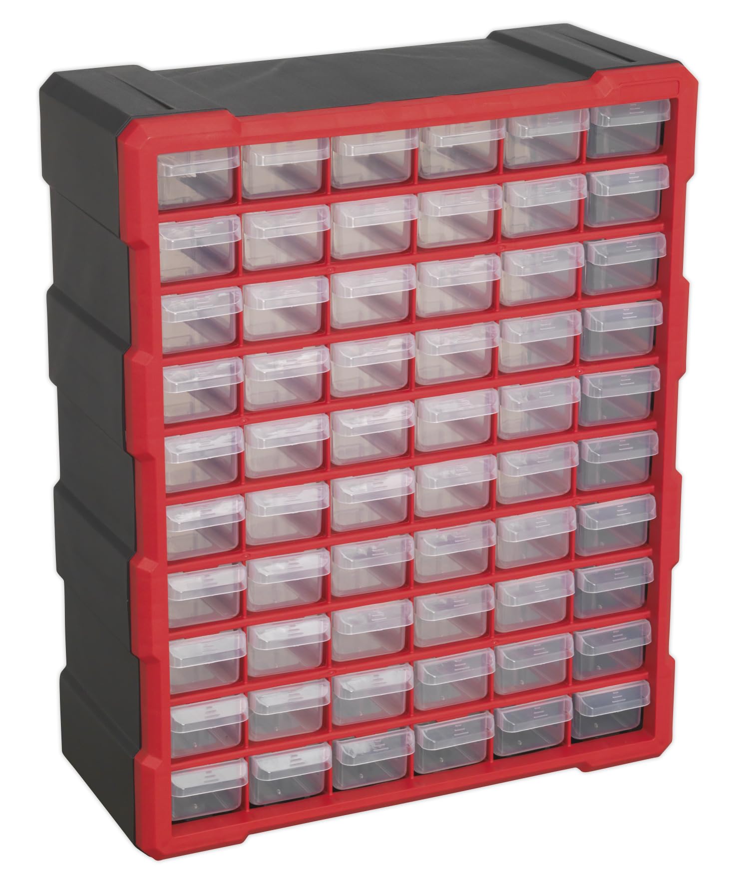 Sealey Apdc60R Cabinet Box 60 Drawer - Red/Black