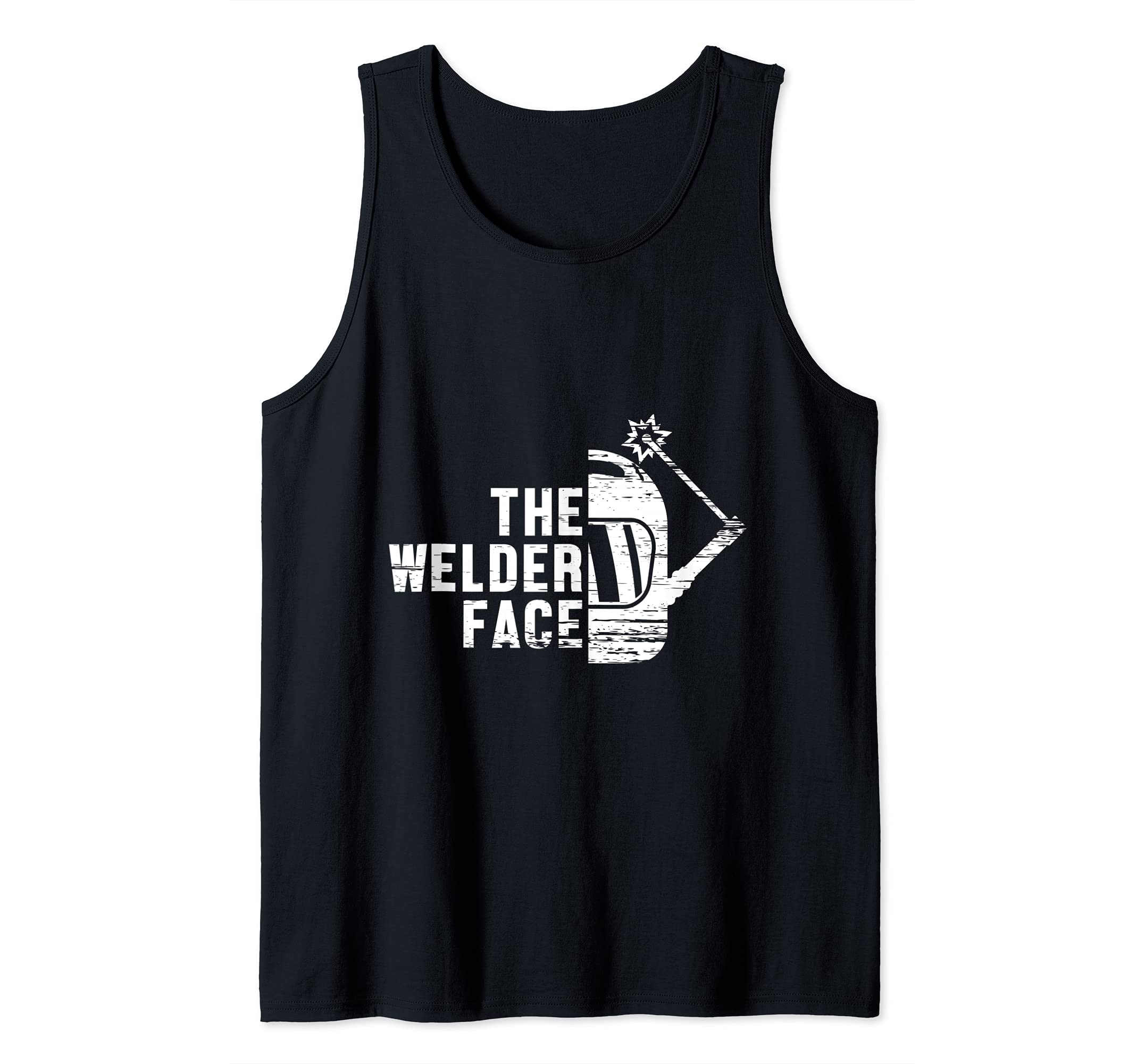 The Welder Face Welder Engineer Engineering Welding Tank Top