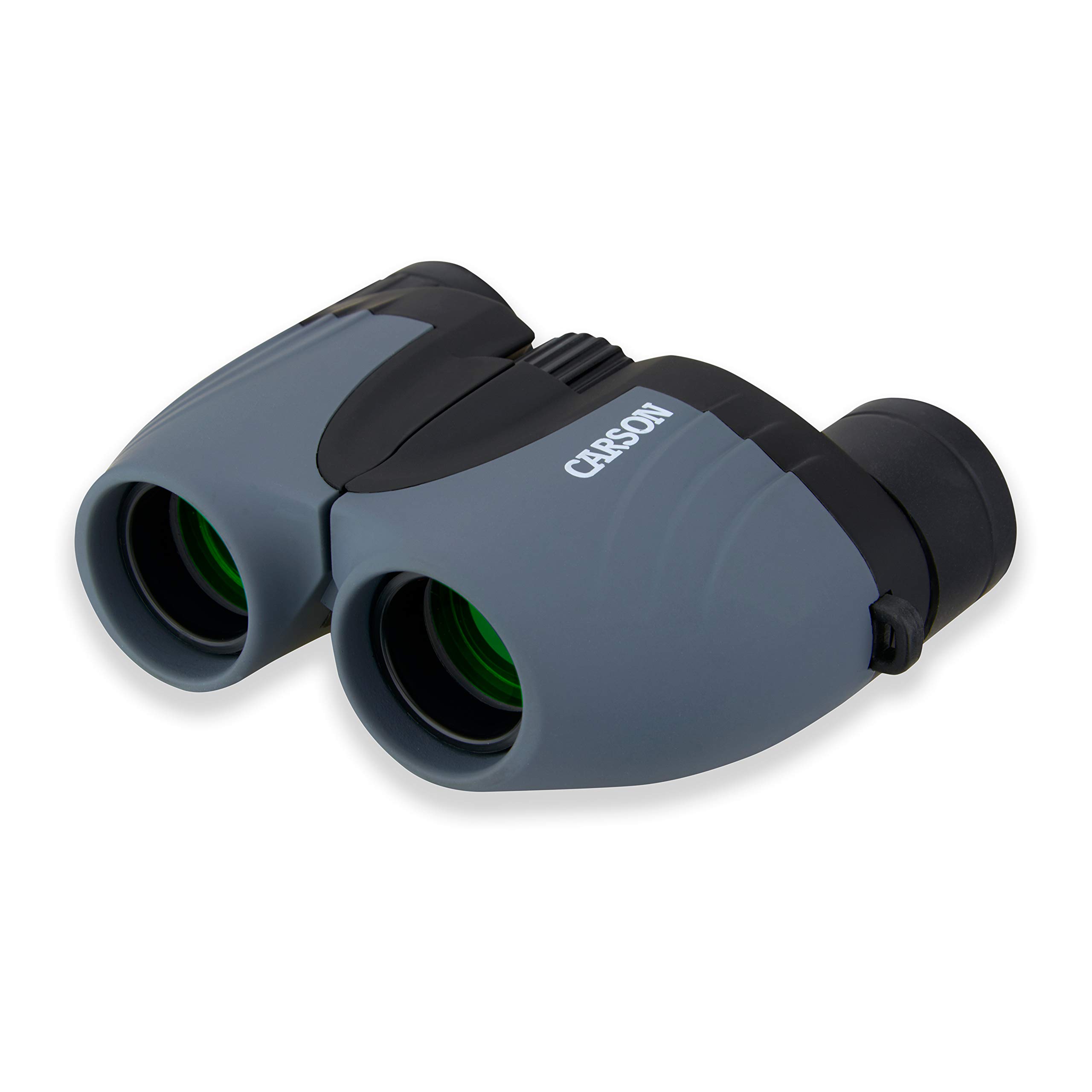 Carson TZ-821 8x21 Tracker Compact Sport Binoculars, Grey