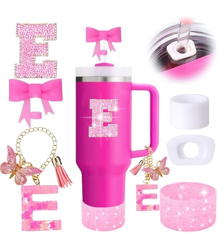 Mity Rain Stanley Cup Accessories Set - Handle Strap, Straw Cover, Boot & Charms For 30oz/40oz Tumblers - View #11