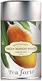 Tea Forte GREEN MANGO PEACH Organic Loose Leaf Green Tea, 3.5 Ounce Tea Tin