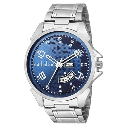 Analogue Blue Dial Mens Watch - Br-Gr0184-Blu-Ch