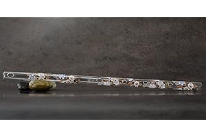 HALL CRYSTAL FLUTES Hall Crystal Flute 11902 - Inline Glass Flute in F - Carolina