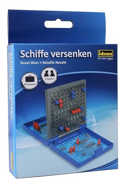 Idena 40422 Reisespiel Schiffe Versenken Ca 12 X 18 X 3 Cm