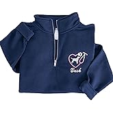 Giantbighands Personalized Quarter Zip Vet Sweatshirt, Custom Gift for Veterinarian, Vet Tech, LVT, DVM Graduation Gifts