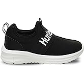 Hurley Kids Camby Lightweight Slip-on Sneakers, Walking, Basketball, Tennis, Running Shoes for Kids, Breathable Slip On Sports Shoes for Boys & Girls, with Padded Insole & Non-Slip Rubber Outsole