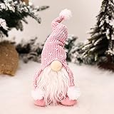 Handmade Santa Cloth Doll Birthday Present for Home Christmas Holiday Decoration