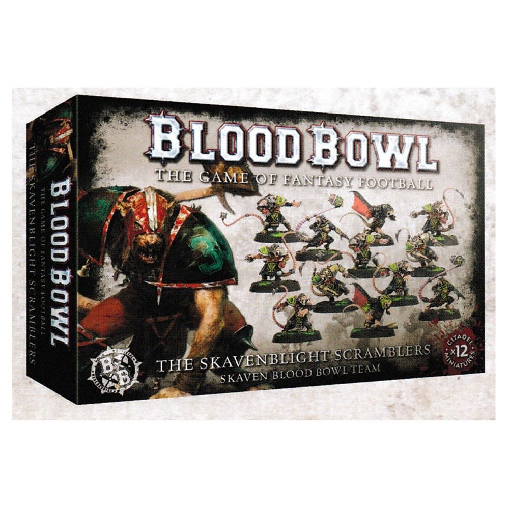 GAMES WORKSHOP 99120906001 "Blood Bowl: The Skavenblight Scramblers Game