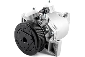 HAYIAUTO Car A/C Compressor Fit for Nissan Versa 2012-2019, Versa Note 2014-2019, Tiida 2016-2018 1.6L 1.8L Automotive Replacement AC Compressor 926001HC1B, 926001HC2B A/C Compressor for Car CO 29099C