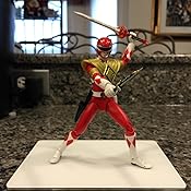 Amazon.com: Bandai Tamashii Nations S.H. Figuarts Armored Red Ranger ...