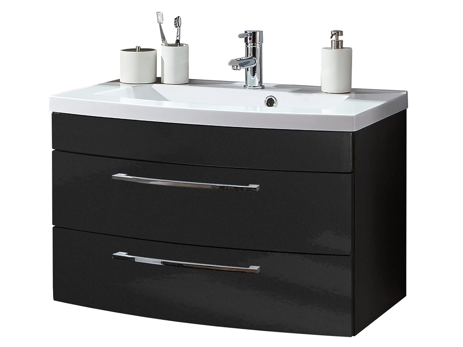 Waschplatz Waschtisch Badezimmerschrank Waschbecken Unterschrank Bad