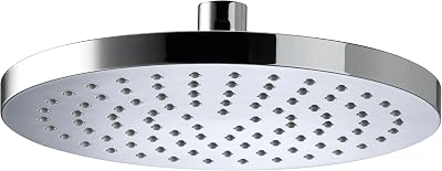 Bristan 200mm Round Fixed ABS Shower Head Large Rain Chrome FHC ABRD01 C