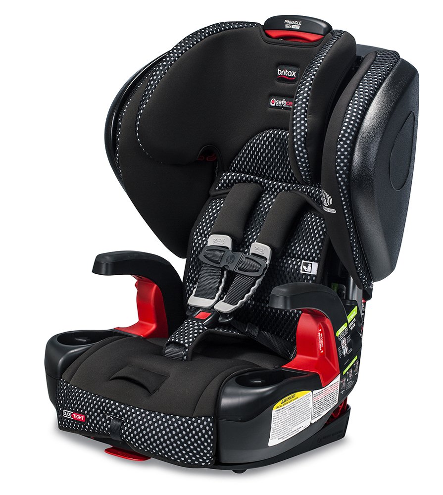 Britax Pinnacle ClickTight Harness2Booster Car Seat 3 Layer Impact Protection 25 to 120