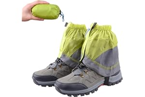 TRIWONDER Gaiters Low Gators Lightweight Waterproof Ankle Gaiters for Hiking Walking Backpacking