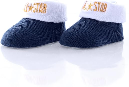 converse infant hat and booties