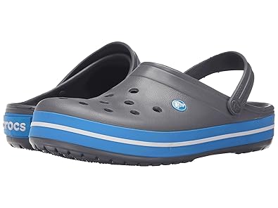 crocs crocband charcoal ocean