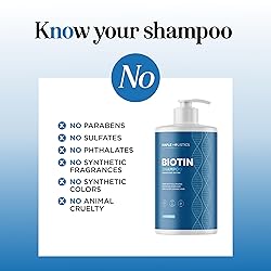 Rosemary and Biotin Shampoo for Thinning Hair
