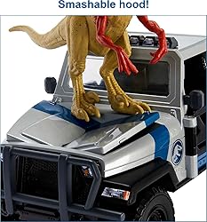 Mattel Jurassic World Search 'n Smash Truck Set