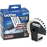 Brother Genuine DK-2210 Continuous Length Black on White Paper Tape for Brother QL Label Printers, 1.1" x 100' (29mm x 30.4M), 1 Roll per Box, DK2210